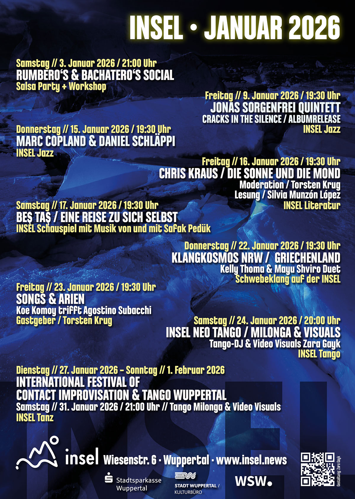 INSEL Monatsplakat Januar 2026