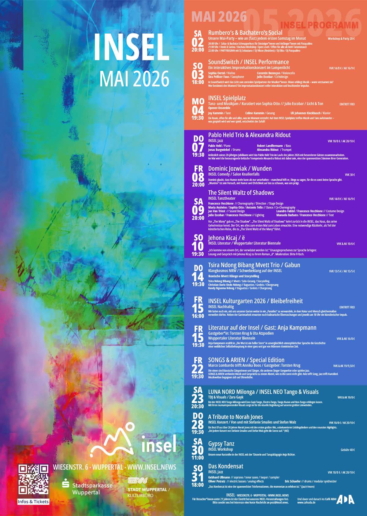 INSEL Monatsplakat Mai 2026