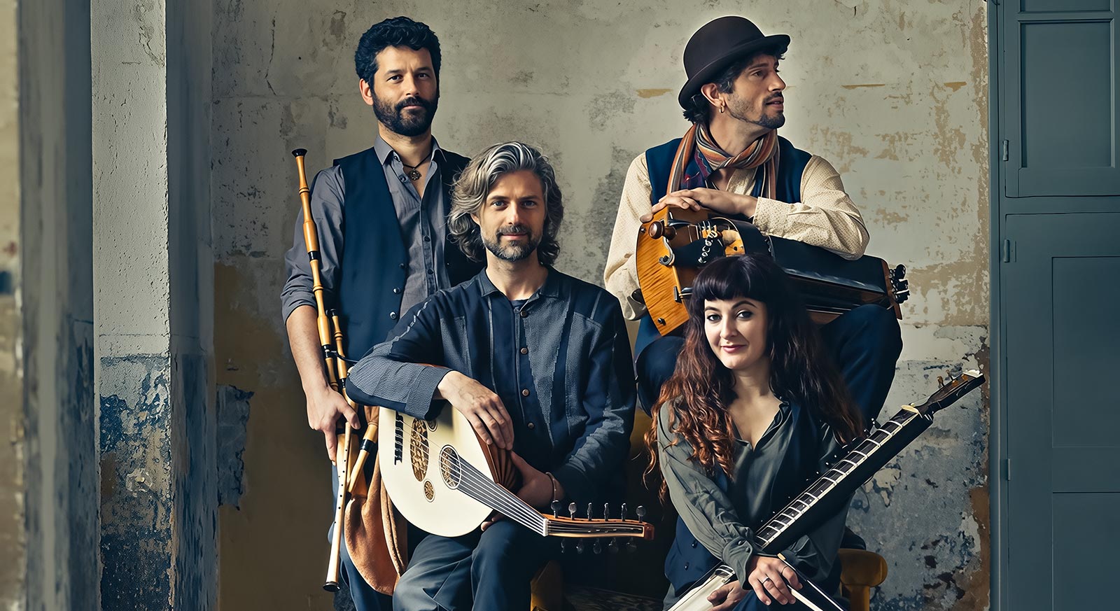 Foto © v.l. // Raphaël De Cock / Tristan Driessens / Harald Bauweraerts / Miriam Encinas / Foto © Laura Soriano