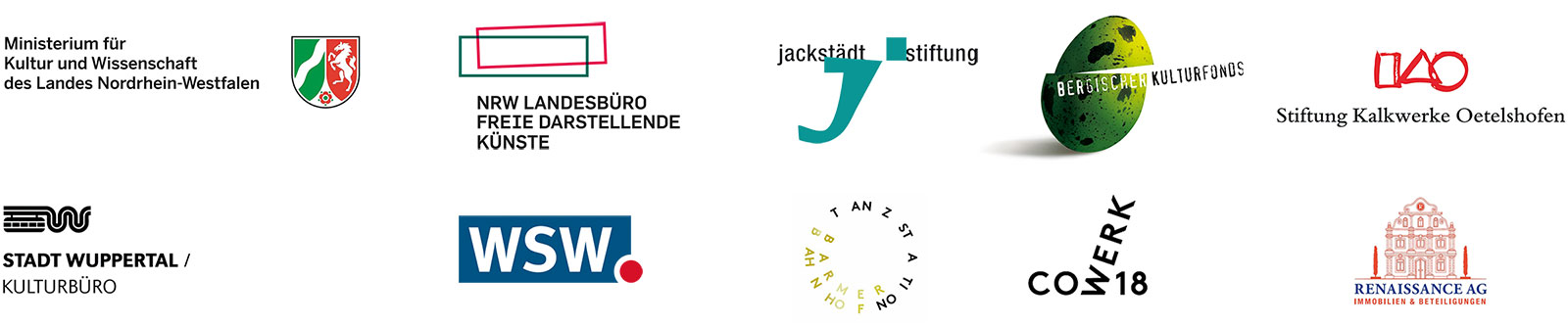 Logos der Unterstützer